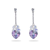 Lootkabazaar Korean Made Swarovski Drop Earring For Women (KHMSSJDES111810)